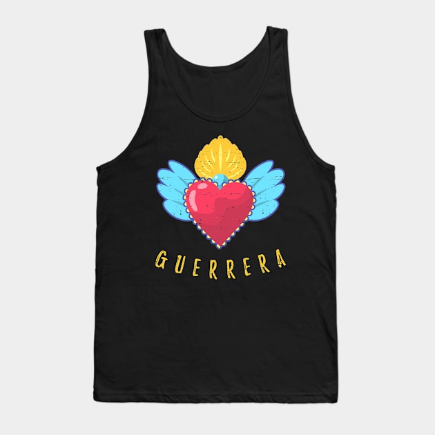 Guerrera - heart design Tank Top by verde